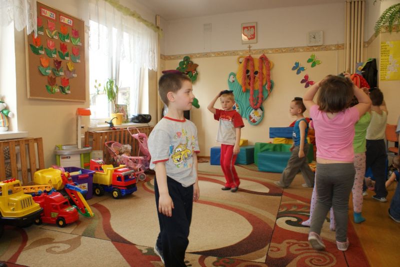 Sportowe wyczyny przedszkolaków