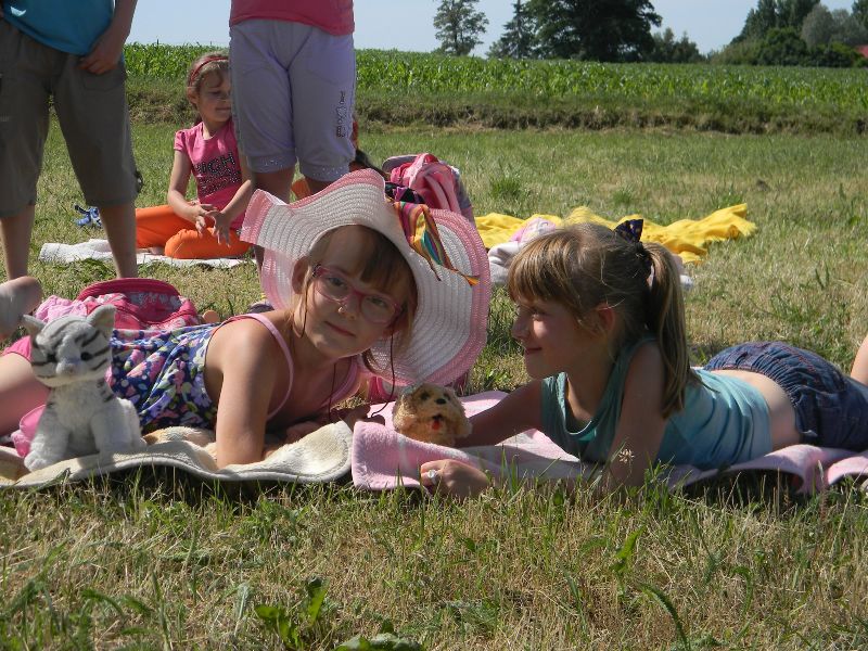 Piknik przedszkolaków.