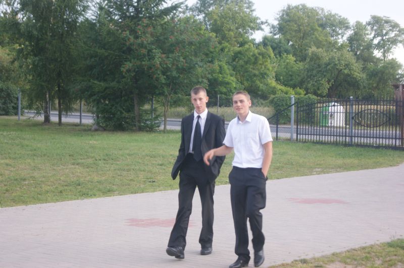 Bal klasy III gimnazjum.