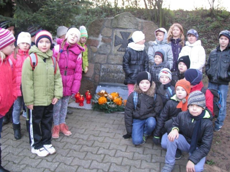 Wyjście na cmentarz