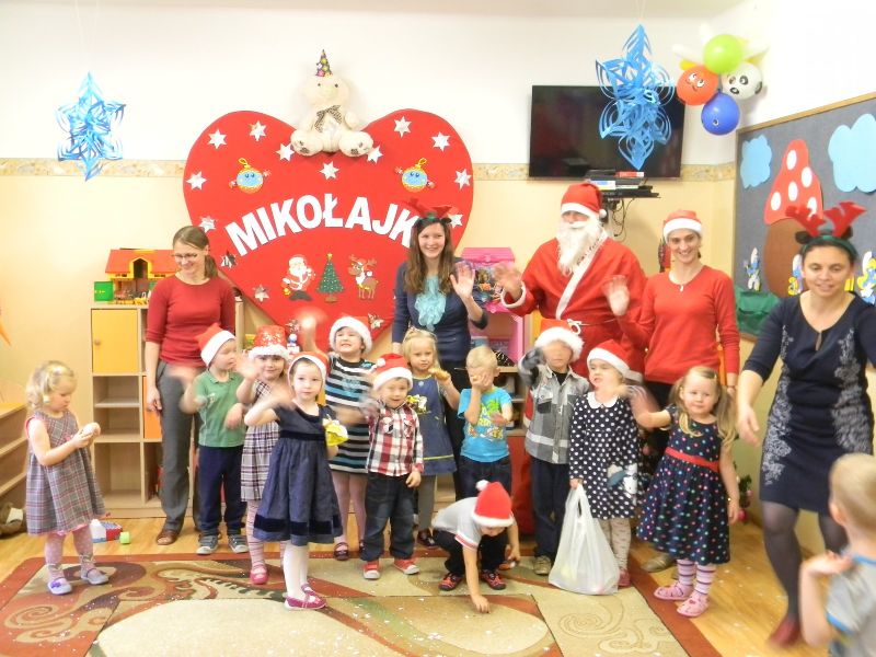 Mikołajki w przedszkolu.