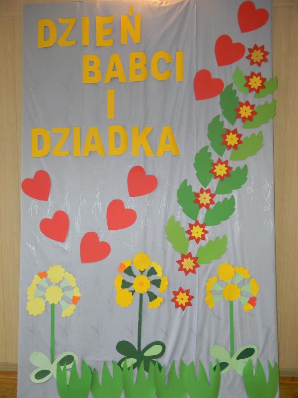 Dzień Babci i Dziadka w Szkole Podstawowej w Grabkowie.