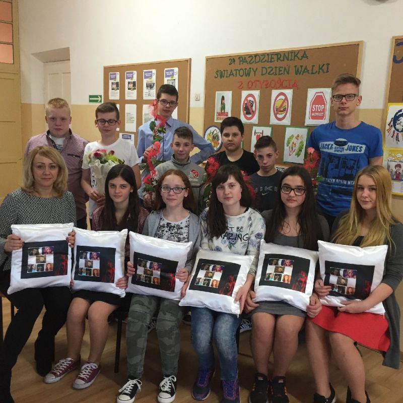 Dzień Kobiet w I klasie Gimnazjum