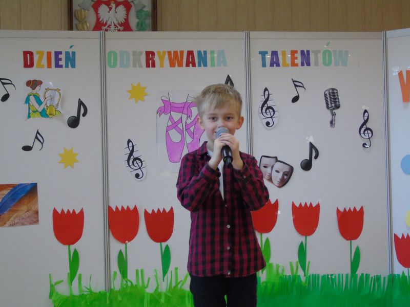 Dzień Talentów w Szkole Podstawowej oraz Gimnazjum Publicznym w Grabkowie - 21.03.2018 r.