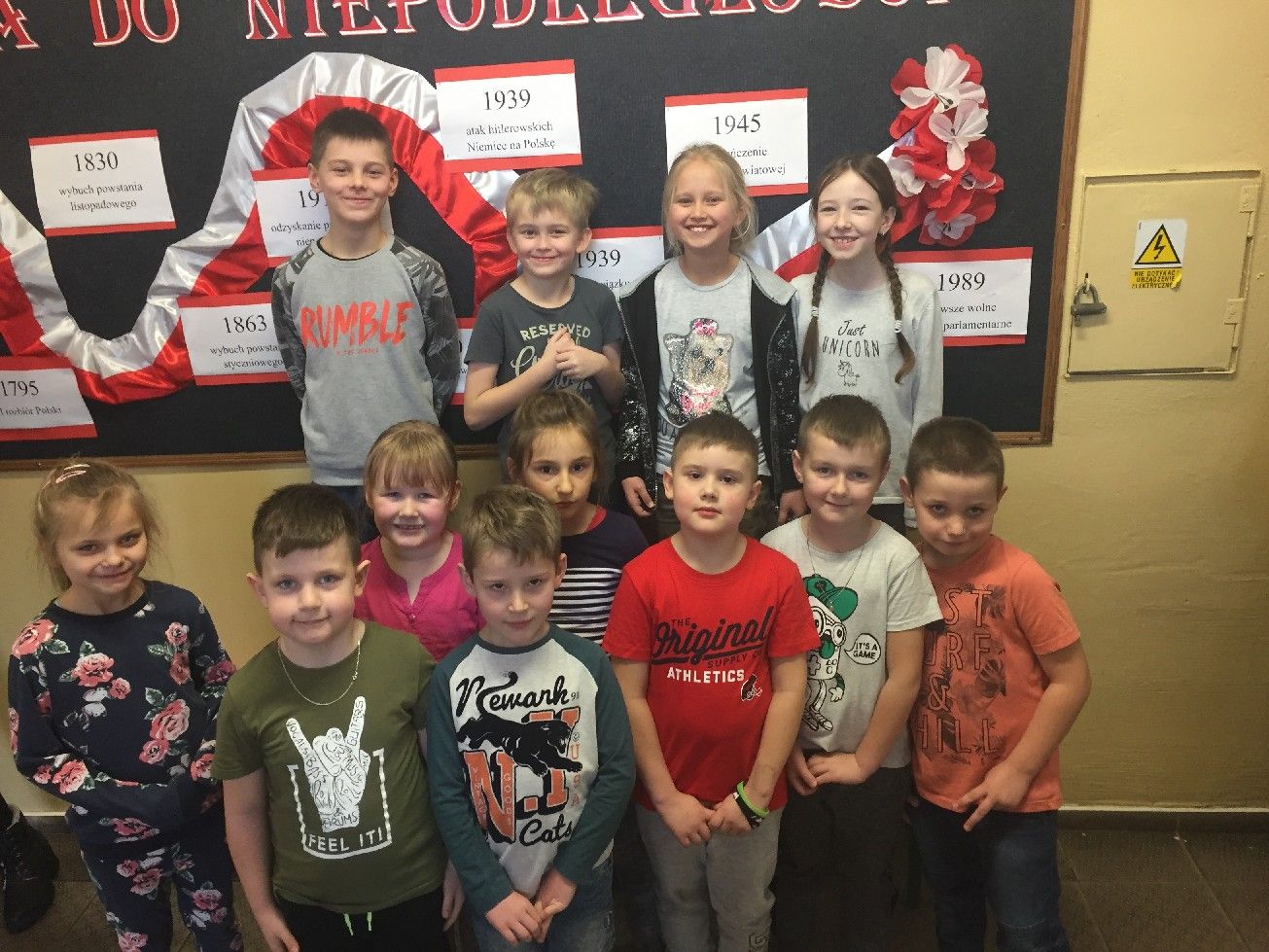 Apel podsumowujący I półrocze roku szkolnego 2018/2019 w Szkole Podstawowej w Grabkowie