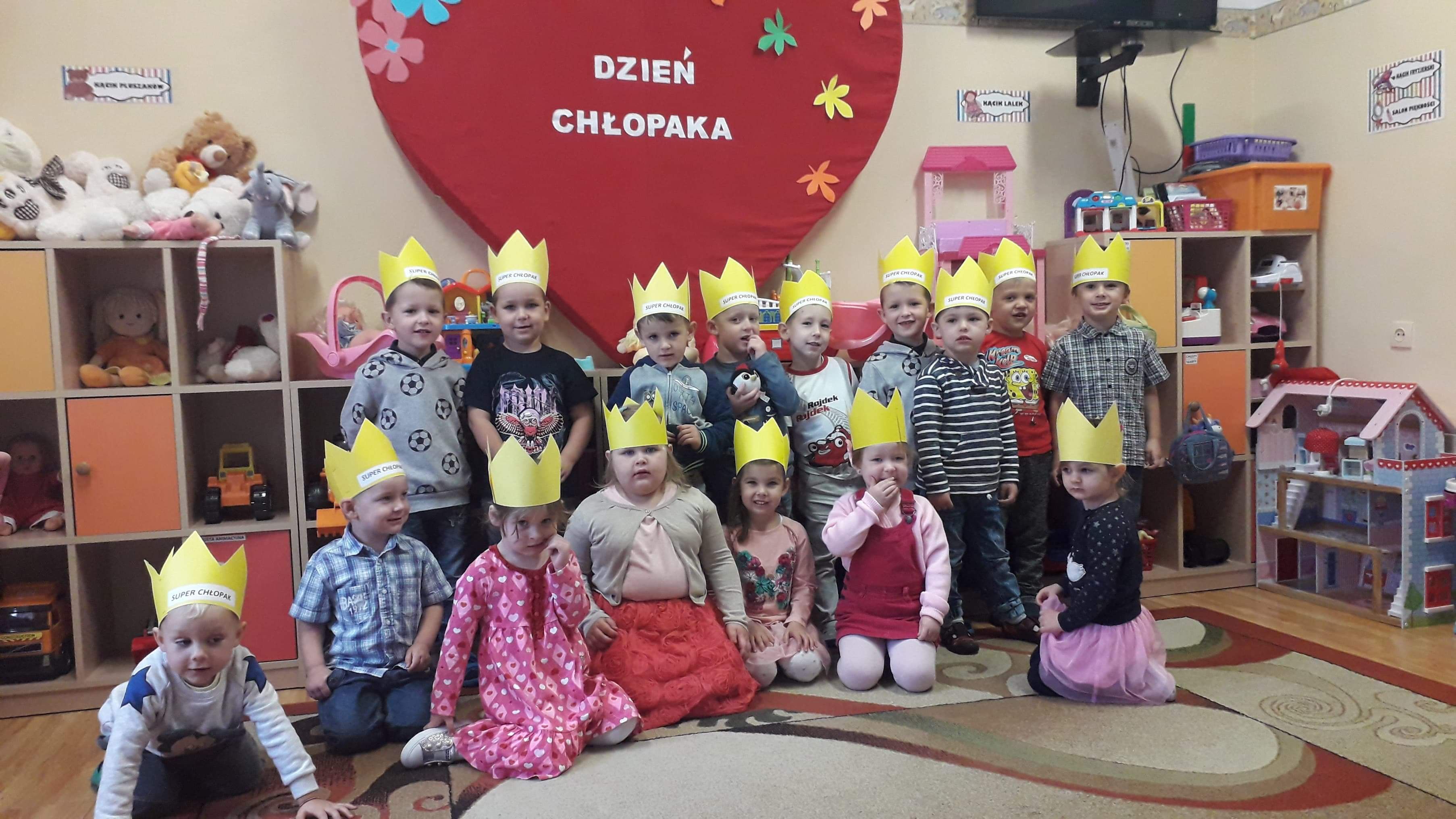 DZIEŃ CHŁOPCA W PRZEDSZKOLU W GRABKOWIE